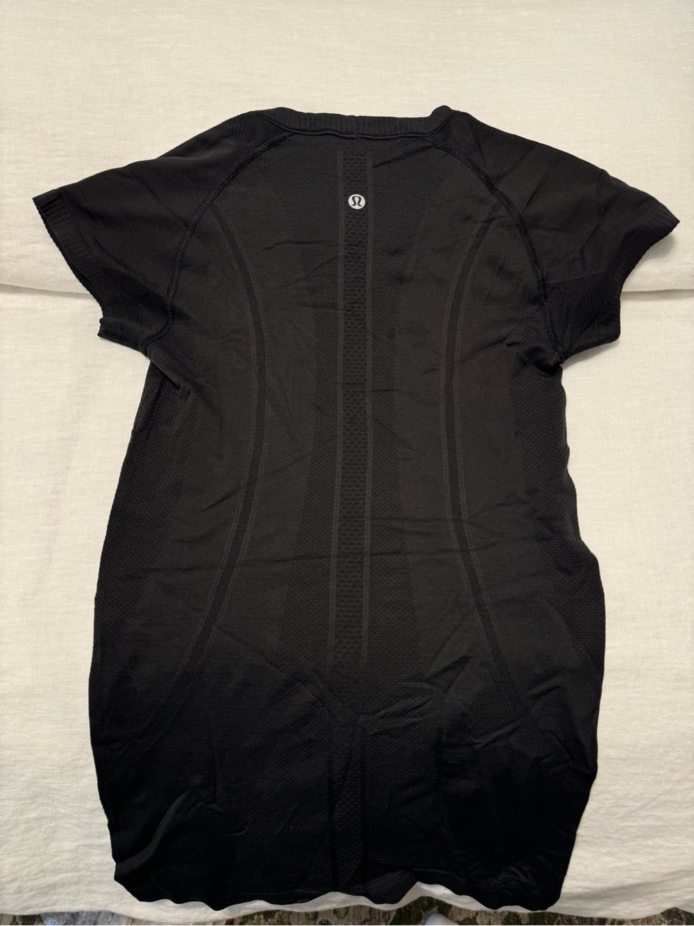 Black Lululemon workout shirt - Picture 2 of 2